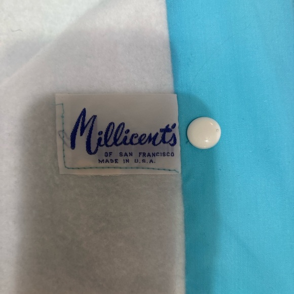 Vintage 1950’s Blue Baby Coat and bonnet Set - Picture 2 of 10